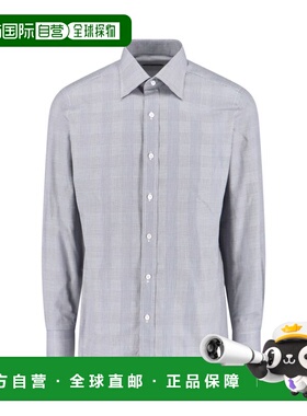 1h可退 香港直邮Tom Ford 汤姆 福特 男士 黑色衬衫 HSBC01CGP96N