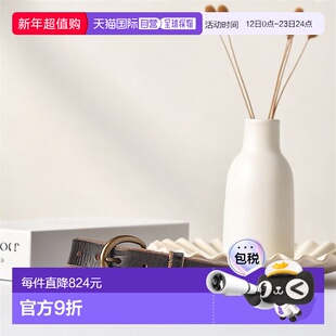 自营欧洲直邮RALPH LAUREN拉夫劳伦RRL皮革摔花皮带腰带情人节礼