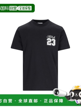 1h可退 香港直邮off-white 男士 黑色 23 T 恤 OMAA027S24JER005