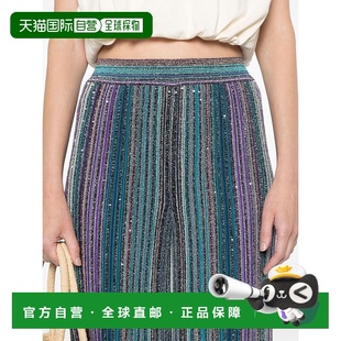 女士 米索尼 Clear 蓝色裤 DS24WI0QBK 1h可退 子 香港直邮MISSONI