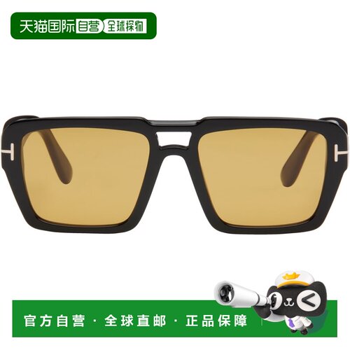 1h可退 香港直邮Tom Ford 汤姆 福特 女士 黑色 Redford 太阳镜 F