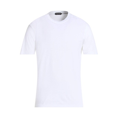 1h可退 香港直邮Tom Ford 汤姆 福特 男士 基础款T恤 white白色