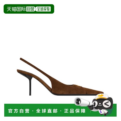 1h可退 香港直邮Saint Laurent 露跟高跟凉鞋 858966AAG02