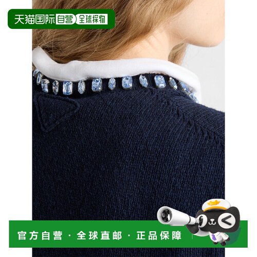 1h可退 香港直邮PRADA 女士针织衫 P24V2BSOOO18M6F0008 SS2026