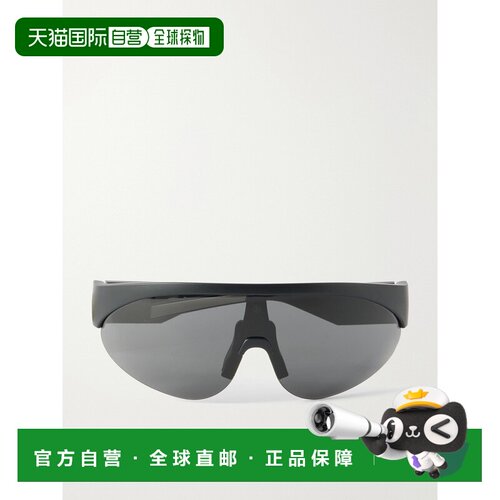 香港直邮Moncler 盟可睐 女士 圆框橡胶太阳眼镜 0ME8019U500687
