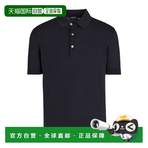 香港直邮Zegna 短袖 POLO 衫 E8C90A7C32杰尼亚男装