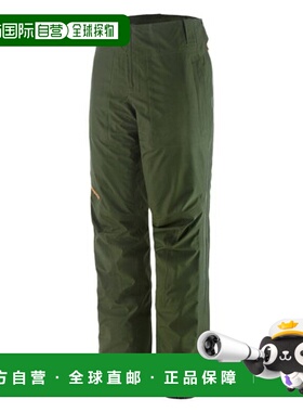 自营欧洲直邮PATAGONIA TRIOLET女士深橄榄绿再生聚酯越野跑长裤