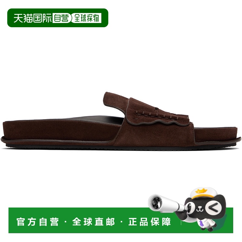 香港直邮Jacquemus 男士 棕色 Suede Loafer 凉鞋 25E255FO172435