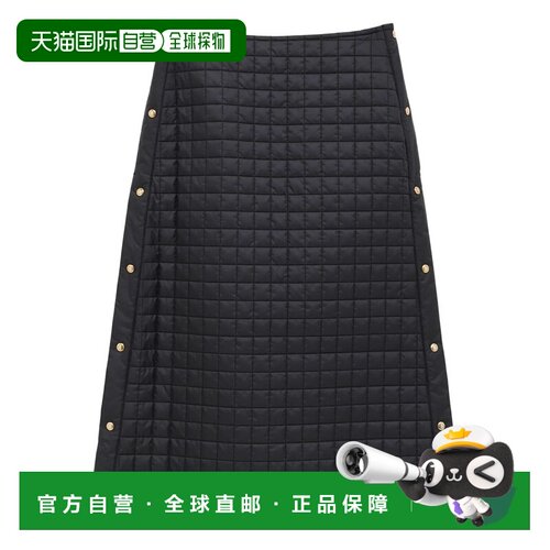 1h可退 香港直邮MONCLER 女士半身裙 K20932D00012788RS999 CO 黑