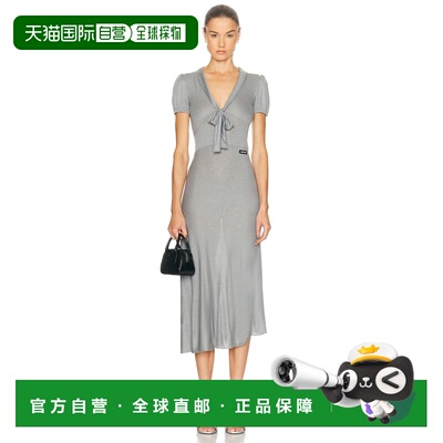 香港直邮Miu Miu 缪缪 女士 Seta 针织连衣裙 MF6161