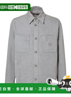 1h可退 香港直邮Fendi 牛仔休闲夹克 FW1410AW1A