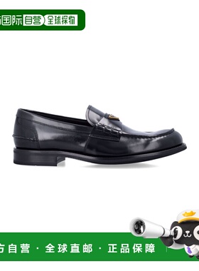 1h可退 香港直邮Prada 普拉达 男士 绒毛皮质乐福鞋 2DB223055F00