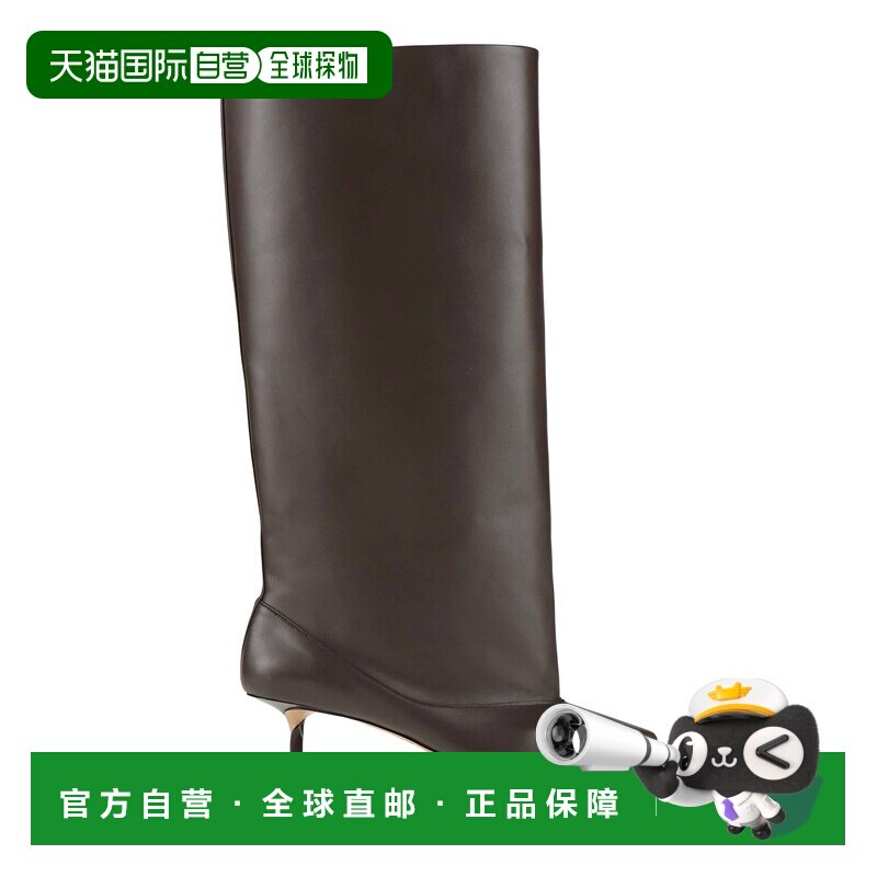 香港直邮Jacquemus 女士 靴子 BROWN 棕色时尚高跟舒适长筒靴