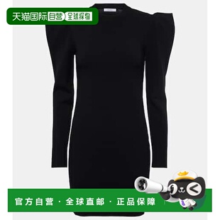 香港直邮MaxMara 麦斯玛拉 女士 Glasgow 泡泡袖迷你连衣裙包臀裙