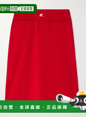 1h可退 香港直邮Courreges 女士 红色 Interlock Tracksuit 半身