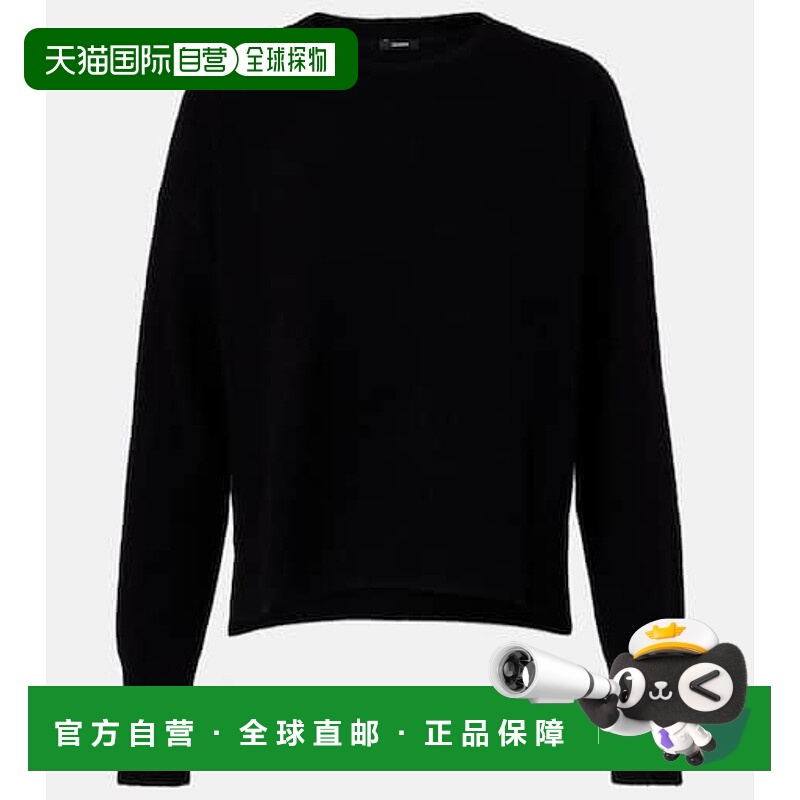 1h可退 香港直邮JOSEPH 约瑟夫 女士 羊绒混纺毛衣 black黑色 舒