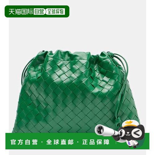 香港直邮Bottega Veneta 葆蝶家 女士 编织小号皮革手包