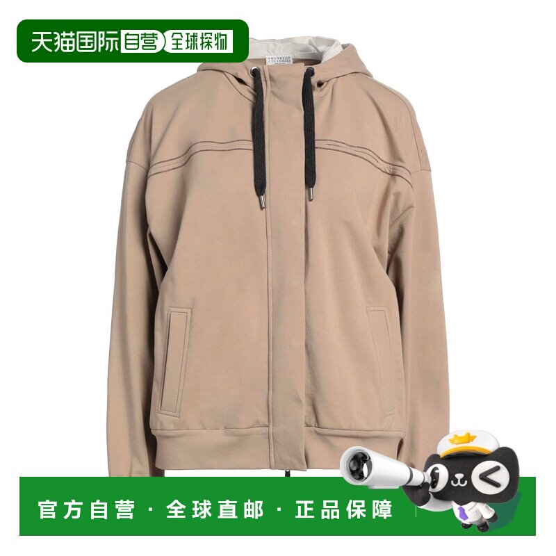 香港直邮Brunello Cucinelli 布内罗 古奇拉利 女士 连帽卫衣帽衫