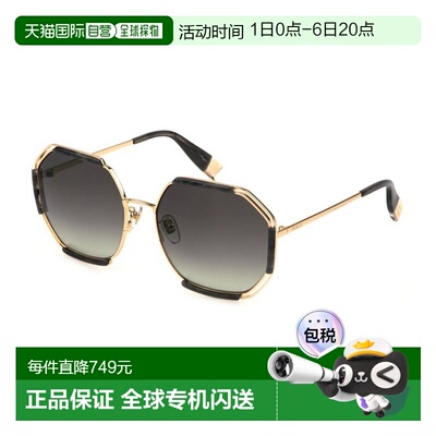 1h可退 香港直邮FURLA芙拉SFU785 0300女士太阳镜