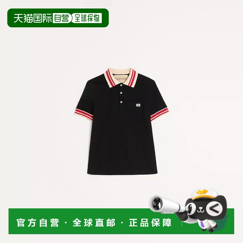 欧洲直邮VALENTINO 华伦天奴 25秋冬 VMH01KB19_0NO 男士 短袖Pol