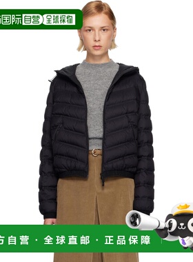 香港直邮Moncler 盟可睐 女士 黑色 Pandelon 羽绒夹克 K20931A00