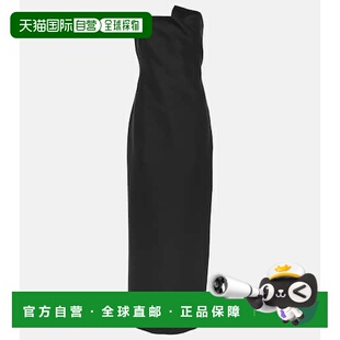 Bardon 女士 垂褶羊毛真丝睡裙连衣裙长裙礼服 Row 香港直邮The