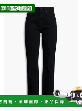 香港直邮NILI LOTAN 女士 Calla 高腰直筒牛仔裤 12942W1209DISTR