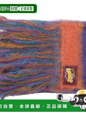 1h可退 香港直邮Marni 玛尼 男士 条纹马海毛围巾 SCZC0031Q0UFU1