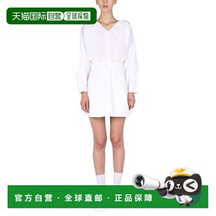 香港直邮Patou 女士 膨起袖子连衣裙 DR0840017 white白色 舒适时