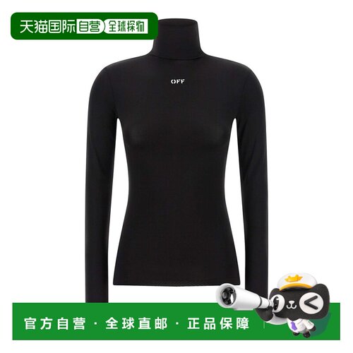 香港直邮OFF-WHITE 女士T恤 2FB00682TW003 AW2026 黑色 off stam