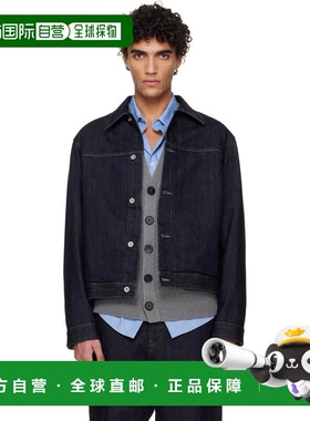 香港直邮Jil Sander 吉尔 桑达 男士 海军蓝夹克 J22SW0091J45324