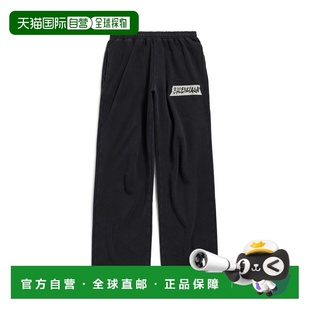 香港直邮Balenciaga 巴黎世家 男士 Masking Tape 宽松褪色设计黑