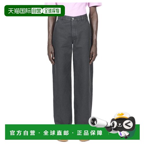 LOEWE 罗意威 男士 直筒棉质裤子 H526Y04WJH牛仔【付后1h可退】