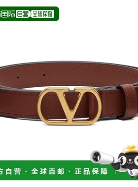 1h可退 香港直邮valentino 华伦天奴 女士 黄褐色 VLogo Signatur