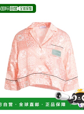 1h可退 香港直邮off-white 女士 Blouses 花纹衬衫 pink粉色 舒适
