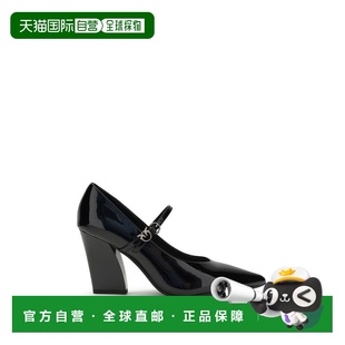 1h可退 香港直邮Pinko 品高 女士 01 - DECOLLETE 紫罗兰漆皮黑色