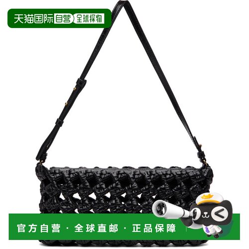 1h可退 香港直邮Bottega Veneta 葆蝶家 女士 黑色 Square Knot 2
