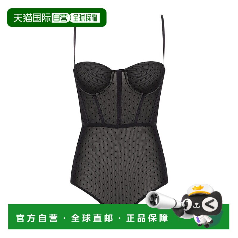 1h可退 香港直邮Zimmermann 圆点连体衣 7205TC26R