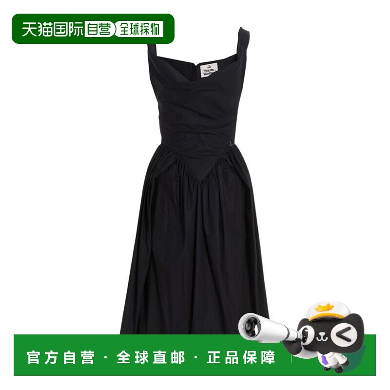 香港直邮Vivienne Westwood 徽标连衣裙 1101032ZW009QSWN401吊带