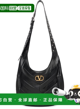 1h可退 香港直邮valentino 华伦天奴 女士 黑色 Boho Nappa Leath
