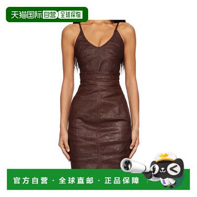 1h可退 香港直邮Rick Owens Drkshdw Concordians 箔面牛仔布吊带