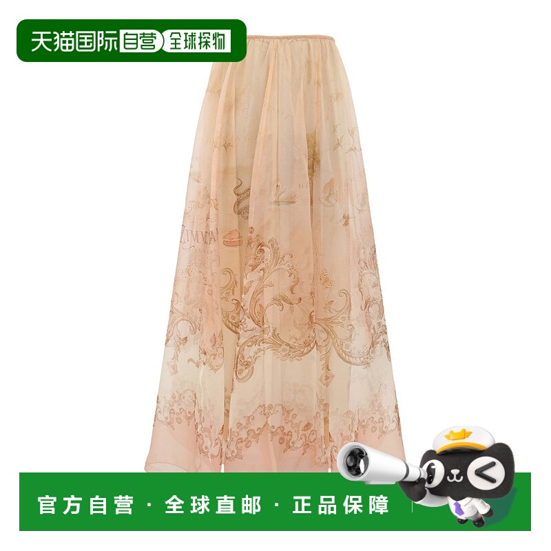 香港直邮Zimmermann 印花半身裙 5311SF251