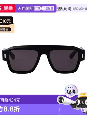 1h可退 香港直邮Calvin Klein 卡尔文 克莱恩 男士 黑色醋纤太阳