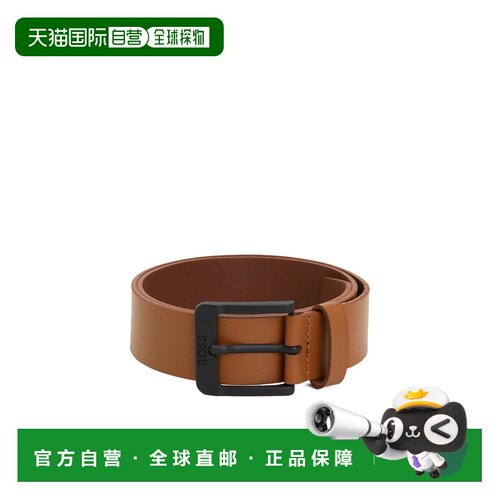1h可退 香港直邮BOSS HUGO BOSS 男士腰带 50522574210 SS2025 棕
