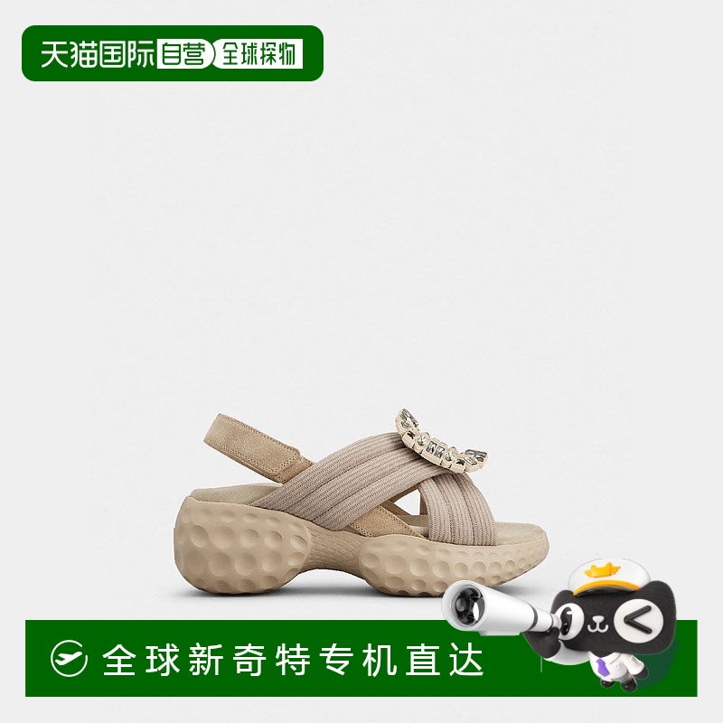 欧洲直邮ROGER VIVIER 25春夏 RVW66733560UBD1V33 女士 厚底凉鞋