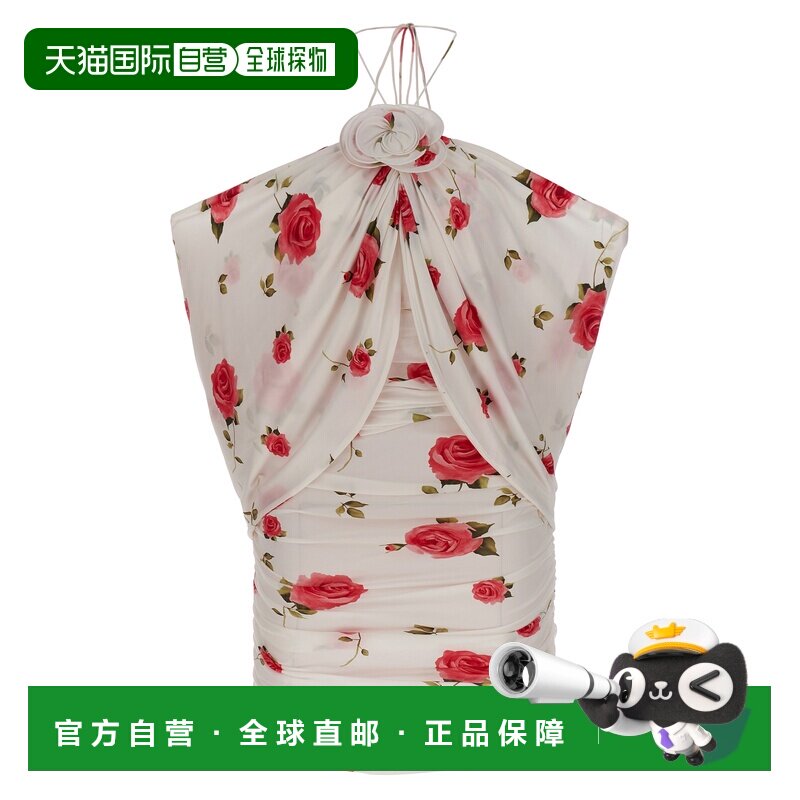 香港直邮magda butrym 女士 '09' 连衣裙 176424CREAM吊带图片