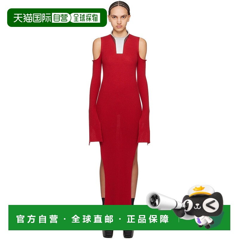 香港直邮Rick Owens Lilies 瑞克 欧文斯 女士 红色 Cape Sleeve