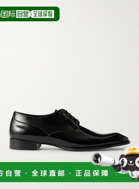 1h可退 香港直邮Saint Laurent 圣罗兰 男士 Stanton 皮质德比鞋