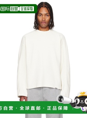 1h可退 香港直邮Represent 男士 灰白色长袖 T 恤 MLM41209