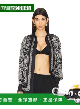 1h可退 香港直邮NILI LOTAN 女士 Alfie 印花衬衫 12662W1687